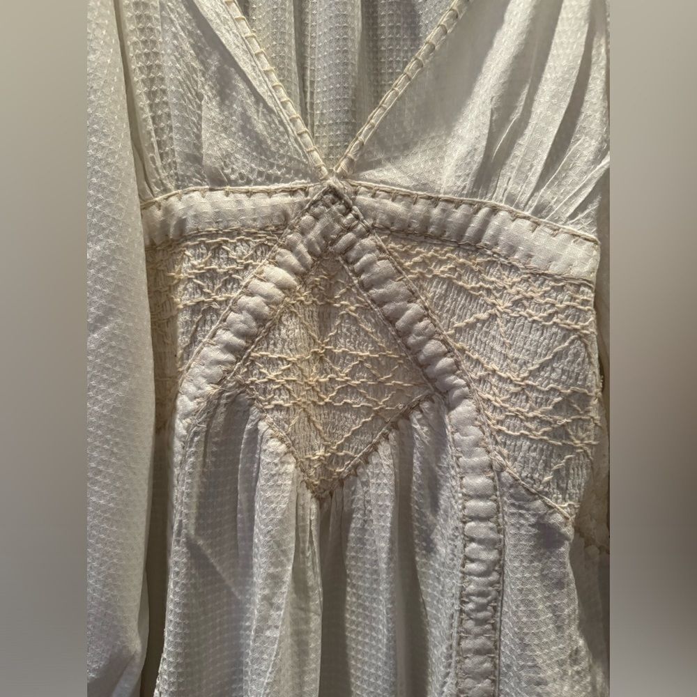 Free People Southwest Lace Maxi Dress Size Small - Picture 9 of 9